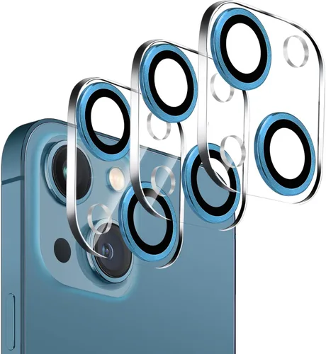 Vista 37 de Dengduoduo Paquete de 3 protectores de lente de cámara para iPhone 13 de 6.1" y iPhone 13 Mini de 5.4", vidrio templado, Ultra HD, dureza 9H