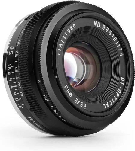 Vista 4 de TTArtisan 25mm F2 Wide-Angle APS-C Camera Lens Large Aperture Manual Fixed Camera Lens for Sony E Mount Cameras A5000 A6000 A5100 A6100 A6300 A6400