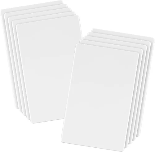 Vista 43 de LIDER Placa de pared de metal sin tornillos en blanco, resistente a la temperatura y a los impactos, acero inoxidable 304, mejora de decoración