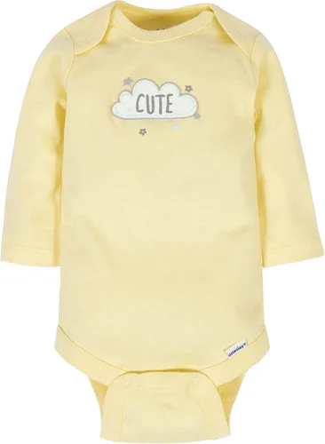 Vista 6 de Gerber unisex-baby 6 Pack Long-sleeve Onesies Bodysuit