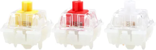 Vista 2 de KPREPUBLIC JWICK Interruptor lineal rojo amarillo blanco 5pin RGB SMD 1.31 oz 2.12 oz 2.29 oz mx interruptor para teclado mecánico 164.0 ft POM PC