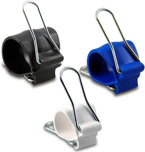 Vista 2 de Clips de gestión de cables: versátiles soportes de cables reutilizables para luces de Navidad, decoración navideña y luces de cadena al aire libre