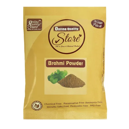 Online Quality Store Polvo de hoja de brahmi para cabello|polvo brahmi|hoja de brahmi|Brahmi Hojas Bacopa Monnieri Polvo, 1.76 oz