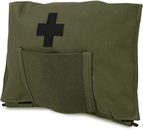 Vista 5 de KRYDEX Bolsa Táctica de Kit de Emergencia Médica Botiquín de Primeros Auxilios Bolsa IFAK con MOLLE y Presilla para Cinturón