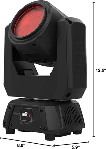 Vista 5 de CHAUVET DJ (CHDDJ) Unidad de luz de escenario, negro (haz intimidador Q60)