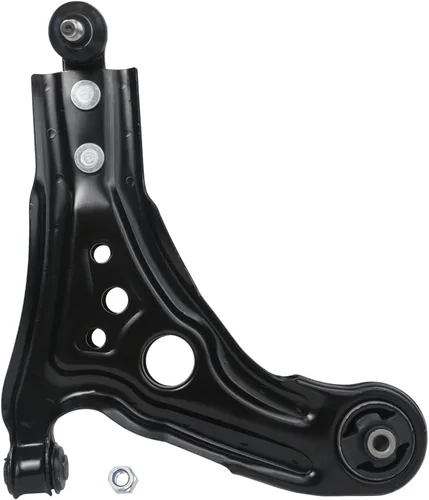 Vista 4 de Detroit Axle - Kit de suspensión frontal de 4 piezas para Chevrolet Aveo5 Aveo Pontiac G3 Wave Wave5 Suzuki Swift+, 2 brazos de control inferiores