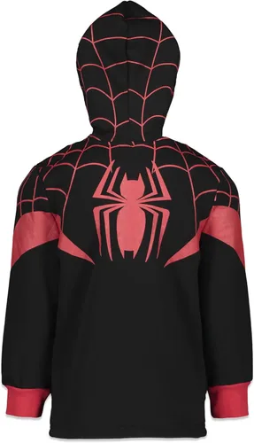 Vista 5 de Marvel Spider-Man Spider-Verse Venom - Sudadera con capucha y cremallera para niños pequeños y grandes