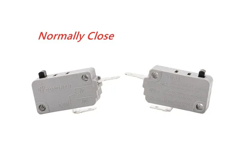 Vista 6 de Interruptor de puerta de horno microondas KW3A 16A 125/250V Interloc de puerta (2 normalmente abierto y 1 normalmente cerrado)