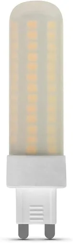 Vista 10 de Feit Electric Bombilla LED T4 G9, regulable, equivalente a 60 W, blanco cálido 3000 K, 120 V, 740 lúmenes, vida útil de 10,000 horas, bombillas