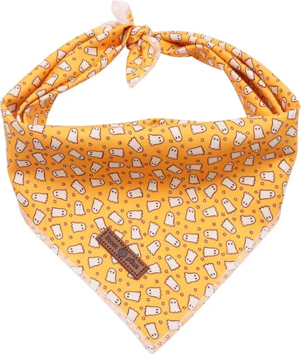 Vista 13 de Lionet Paws Bandana de Acción de Gracias para perro, lavable, de algodón, pañuelo triangular, pañuelo de pavo para perros pequeños, medianos