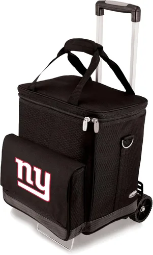 Vista 22 de Picnic TIME NFL Unisex-Adult NFL Cellar 6-Bottle Wine Carrier & Cooler Tote with Trolley