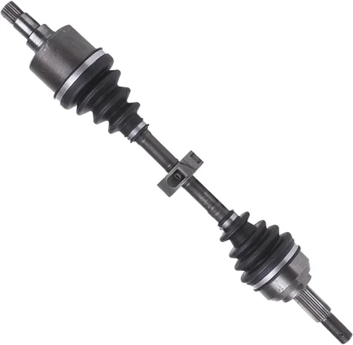 Vista 2 de Detroit Axle – Complete Front Driver Side CV Eje Eje para – 1984 – 1986 Dodge Caravan, mini-ram, Plymouth Voyager – Hecha En Estados Unidos