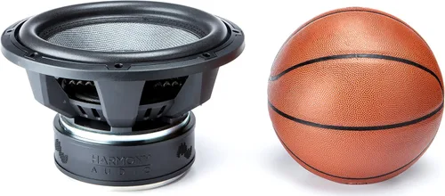 Vista 2 de Harmony Audio HA-C122 Car Stereo Competition Carbon 12" Sub 2200W Dual 2 Ohm Subwoofer Nuevo