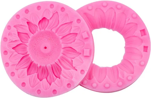 Vista 60 de Molde de Silicona para Fondant de Flores Rosas 3D Molde de Chocolate Dulces Pastel Decoración Molde Jabón Molde Vela Molde Resina Arcilla Horneado