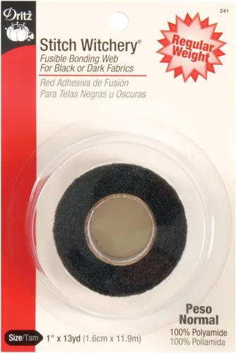 Vista 5 de Dritz - 227 1/4x20 Stitch Witchery 1/4inx 20yd, 1/4-pulgada X 20-yardas, blanco