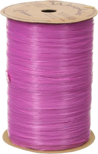 Berwick Offray Cinta de rafia mate de 1/4" de ancho, morado, 100 yardas