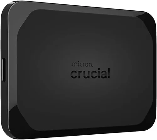 Crucial X10 SSD portátil de 4 TB, hasta 2,100 MB/s, USB 3.2 USB-C, unidad externa de estado sólido, compatible con Windows, Mac y Android, Negro