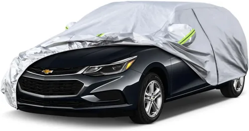 Vista 30 de Kaugung - Funda de automóvil de 7 capas, ajuste personalizado para Audi S3/RS3 Hatchback 1998-2025, impermeable, resistente a todo tipo de clima