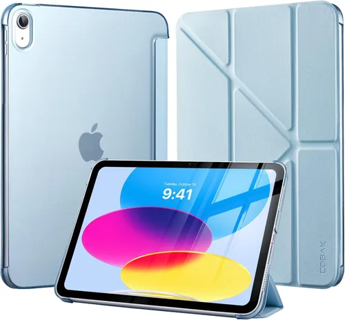 Vista 59 de CoBak Funda para iPad (A16) 11ª generación de 11 pulgadas 2025, iPad de 10.9 pulgadas 2022, funda protectora delgada con carcasa trasera translúcida