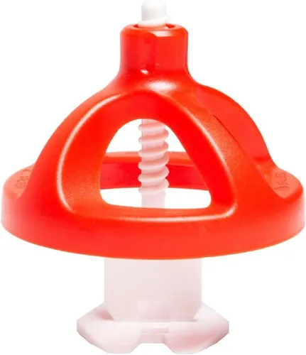 Vista 3 de Kit ciclónico: herramientas de azulejos y sistema de nivelación de azulejos con 300 clips de nivelación de azulejos 1/8 y 100 tapas reutilizables