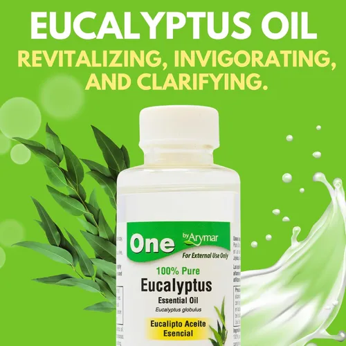 Vista 2 de Arymar Aceite esencial de eucalipto, grado terapéutico, destilado al vapor, aromaterapia y fragancia para el hogar, 2 onzas