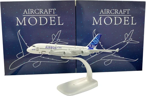 1/400 OriginalA380 Airbus A380 Diecast Modelo de Avión Decoración Regalo 16CM Aviones Coleccionables