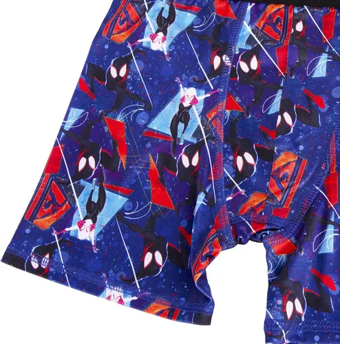 Vista 2 de Spiderman Boys' Boxer Briefs Multipacks Available with Spiderverse and Classic Prints in Sizes 4, 6, 8, 10 and 12