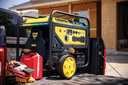 Vista 12 de Champion - Generador portátil de 16,875 vatios de arranque eléctrico