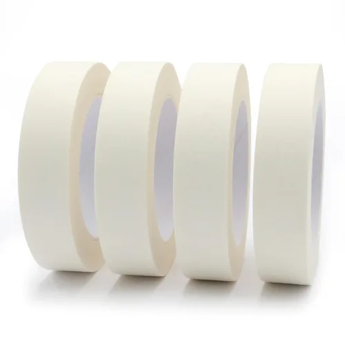 Vista 13 de Cinta adhesiva de 1 pulgada x 55 yardas x 2 rollos, 328 pies en total, cinta de pintor beige y blanca de uso general para manualidades, bricolaje