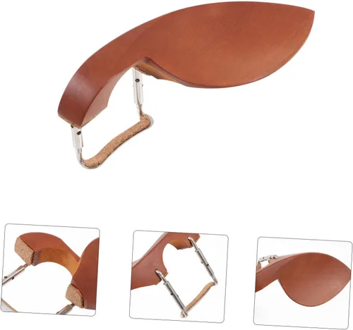 Vista 7 de SUPVOX 2 juegos de accesorios de violín soporte de barbilla soporte de guitarra portátil suministros de violín soporte de piso accesorio de violín