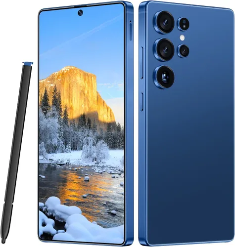 MMY I25 Ultra 5G - Teléfono inteligente desbloqueado, 16 GB+512 GB para Android 14, teléfono celular desbloqueado de 6.99 pulgadas, 7000 mAh, 68 Azul