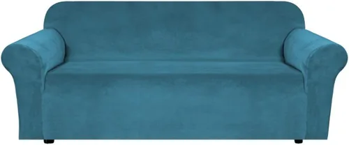 Vista 54 de H.VERSAILTEX Fundas de Sofá de Terciopelo Elástico Fundas de Sofá Grande Fundas de Sofá Protector de Muebles Suave con Fondo Elástico