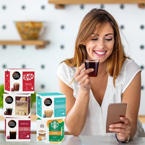 Vista 6 de NESCAFE DOLCE GUSTO CAPPUCCINO 3X16 GORRAS