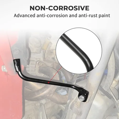 Vista 3 de Soportes de plástico 400ex para guardabarros delanteros, con material más grueso para Honda 400ex TRX 1999-2007, duradero y resistente, fácil