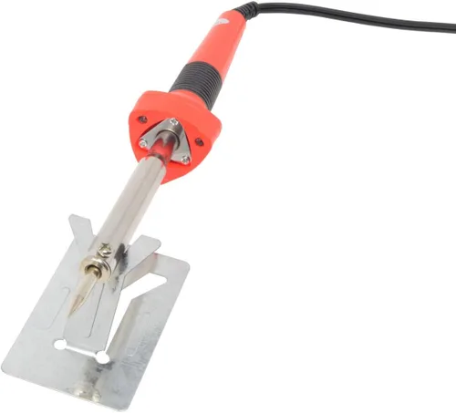 Vista 2 de 40 W LED Soldador de hierro con punta fina lápiz estilo herramienta de soldadura incluye soporte