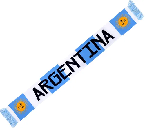 Vista 2 de Euroscarves Bufanda tejida de alta definición HD de la selección nacional de fútbol