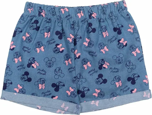 Vista 4 de Disney Minnie Mouse - Conjunto de camiseta y pantalones cortos para niñas pequeñas