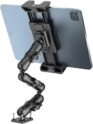 Vista 9 de OHLPRO Soporte para Tableta para Camión - Base de Perforación de Servicio Pesado - Soporte para Tableta para Tablero de Automóvil, Soporte para iPad