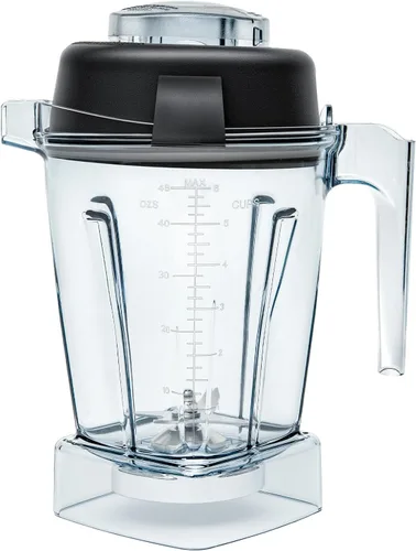 48oz Blender Pitcher Compatible with Vitamix 5200 5300 750 7500 5000 6300 E310 E320 – Replacement Container with Stainless Steel Blades, Fits