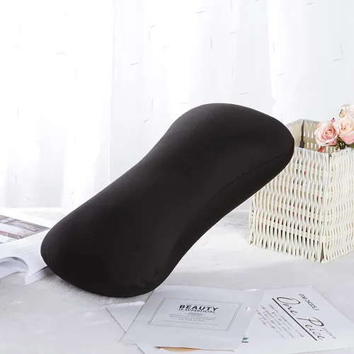 Vista 7 de ASkinds 2 almohadas cilíndricas de 15 x 7.8 pulgadas, cómoda almohada tipo hueso de microcuentas, cojín de almohada de tubo de almohada para cabeza