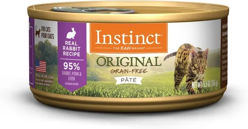 Vista 13 de Instinct Original Paté - Alimento húmedo para gatos, receta sin granos, pato real, 3 onzas (paquete de 24)