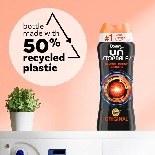 Vista 8 de Downy Unstopables - Cuentas potenciadoras de aroma para lavar, Tide Original, 24 onzas