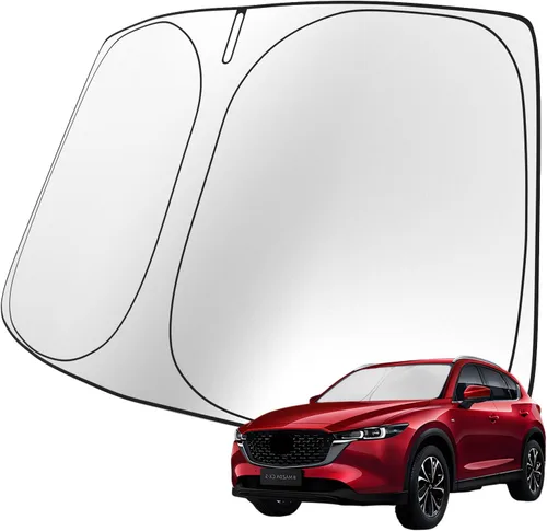 Vista 34 de Parasol para parabrisas, accesorios para parabrisas delantero, protector solar personalizado, diseño de doble capa