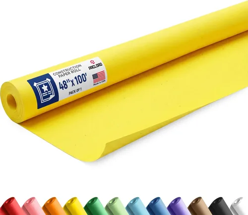 Vista 45 de Rollo de papel de construcción negro de 12 x 1200 pulgadas (100 pies), rollo de papel kraft de construcción fabricado en Estados Unidos