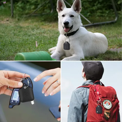 Vista 6 de Fintie Funda de piel auténtica para Tile Mate (2024/2022/2020/2018/2016), Tile Pro/Sport/Style/Cube Pro - Buscador de llaves, funda antiarañazos