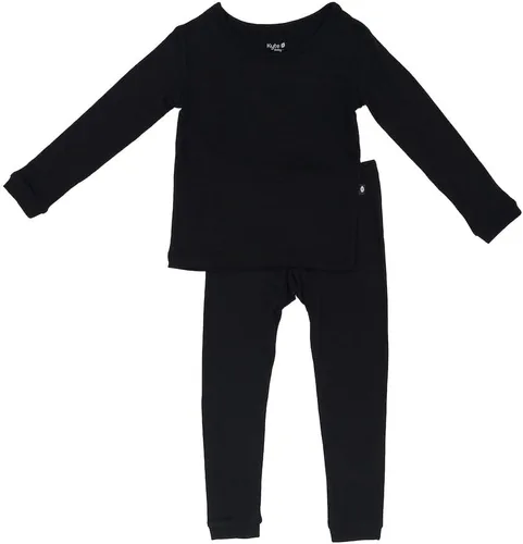 Vista 29 de KYTE BABY Juego de pijama para niños pequeños – Pijamas para niños pequeños hechas de material de rayón de bambú suave Pollito de Aloe