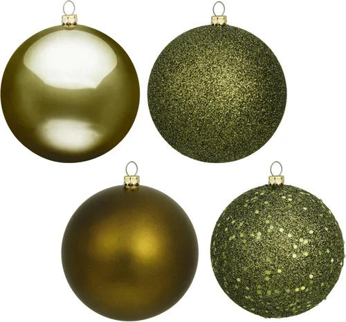 Vista 22 de Vickerman Adorno de Bola de 24" Oro Antiguo, 4 Acabados, 24 por Caja