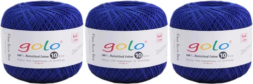 Vista 74 de golo 24 bolas hilo de ganchillo tamaño 10 hilo para tejer a mano hilo de ganchillo 10-24-1