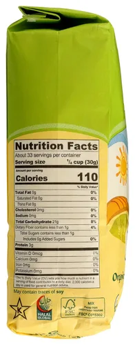 Vista 2 de Molino Grassi harina de sémola de trigo duro orgánica, 2.2 libras