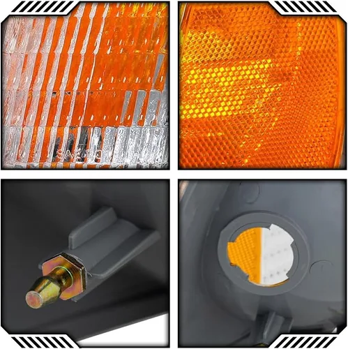 Vista 9 de EPIC LIGHTING - Conjunto de luces de señal halógenas de ajuste OE, compatible con FOR.D 97-02 EXPEDITION 97-03 F-150 97-99 F-250